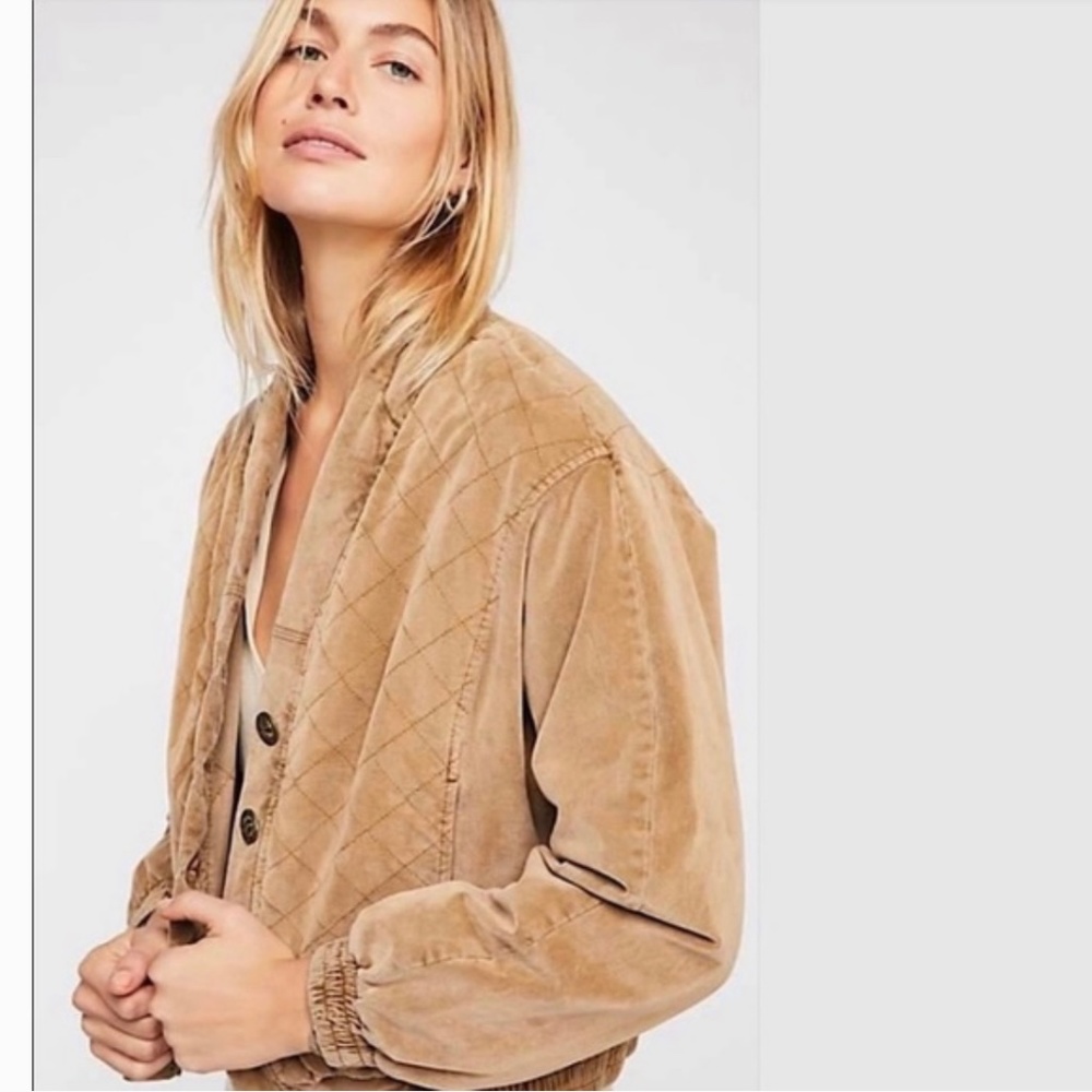 Velvet Bomber Jacket